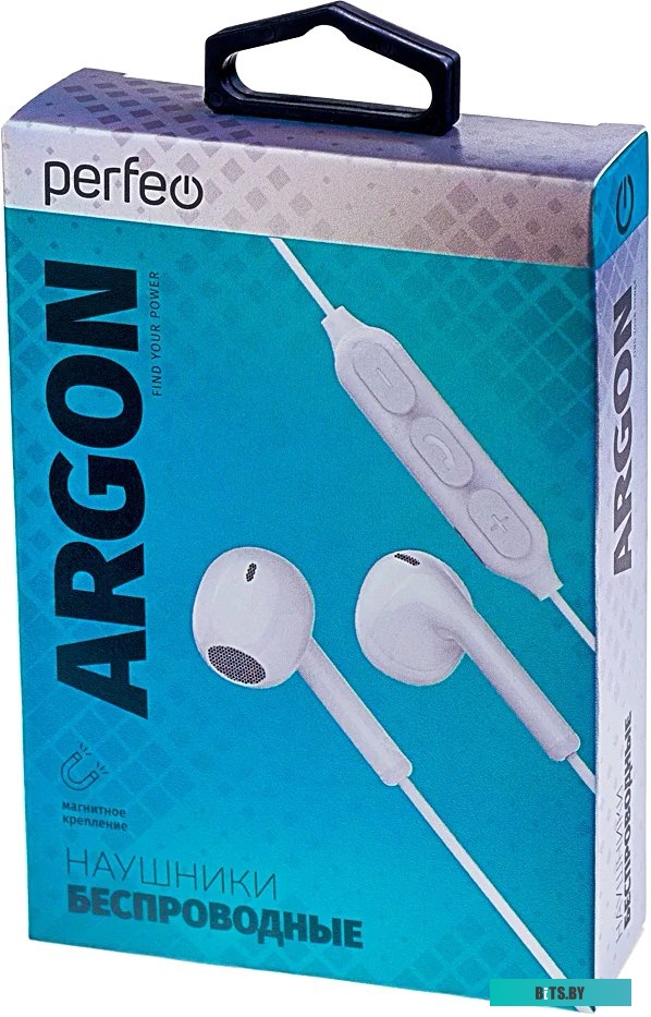 Наушники Perfeo Argon (белый)