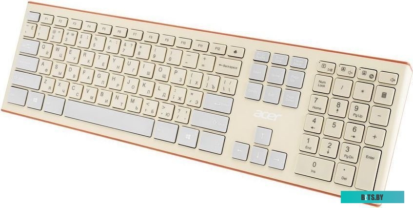 Комплект (клавиатура+мышь) Acer OCC200 бежевый <ZL.ACCEE.004>