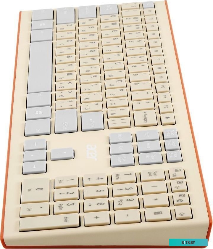 Комплект (клавиатура+мышь) Acer OCC200 бежевый <ZL.ACCEE.004>