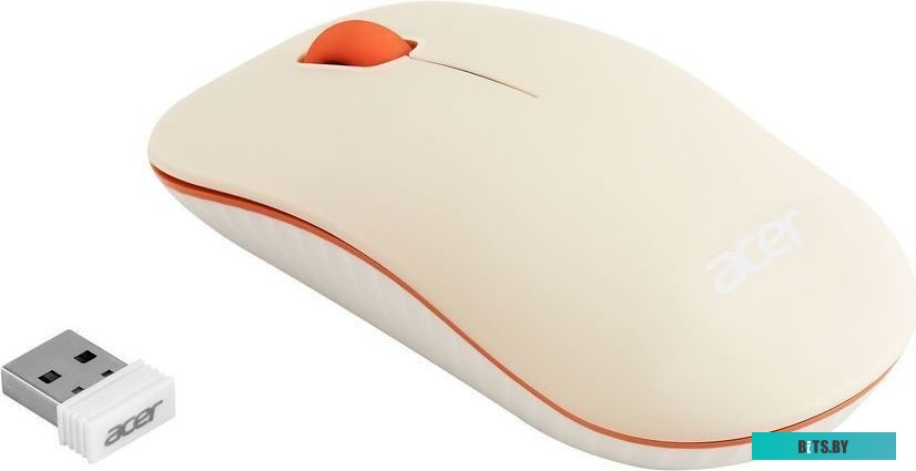 Комплект (клавиатура+мышь) Acer OCC200 бежевый <ZL.ACCEE.004>