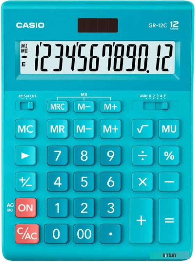 Калькулятор CASIO GR-12C-LB-W-EP