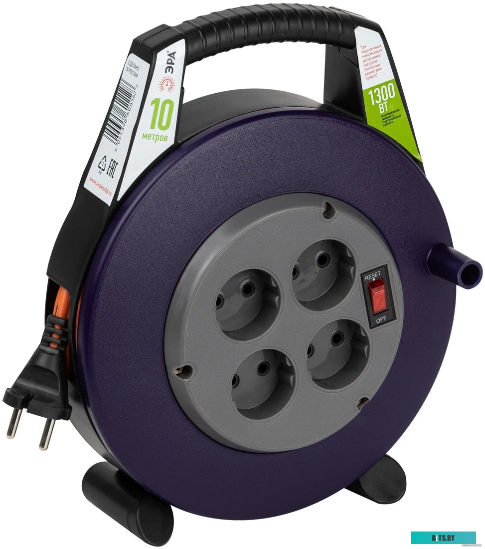 Удлинитель ЭРА BPx-4-2x0,75-10m Б0052923