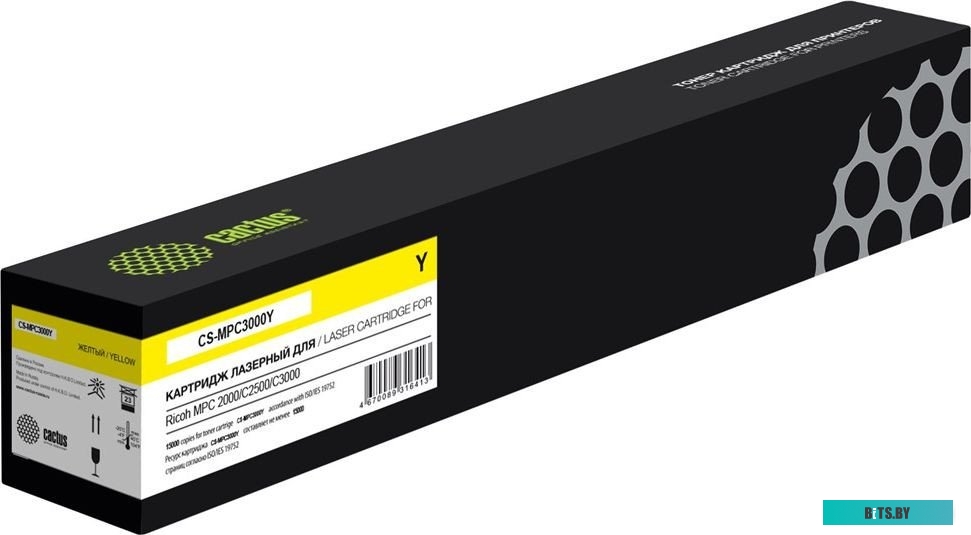 Картридж лазерный Cactus CS-MPC3000Y 842031