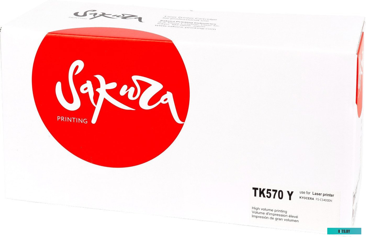 Картридж Sakura Printing SATK570Y (аналог Kyocera Mita TK570Y)