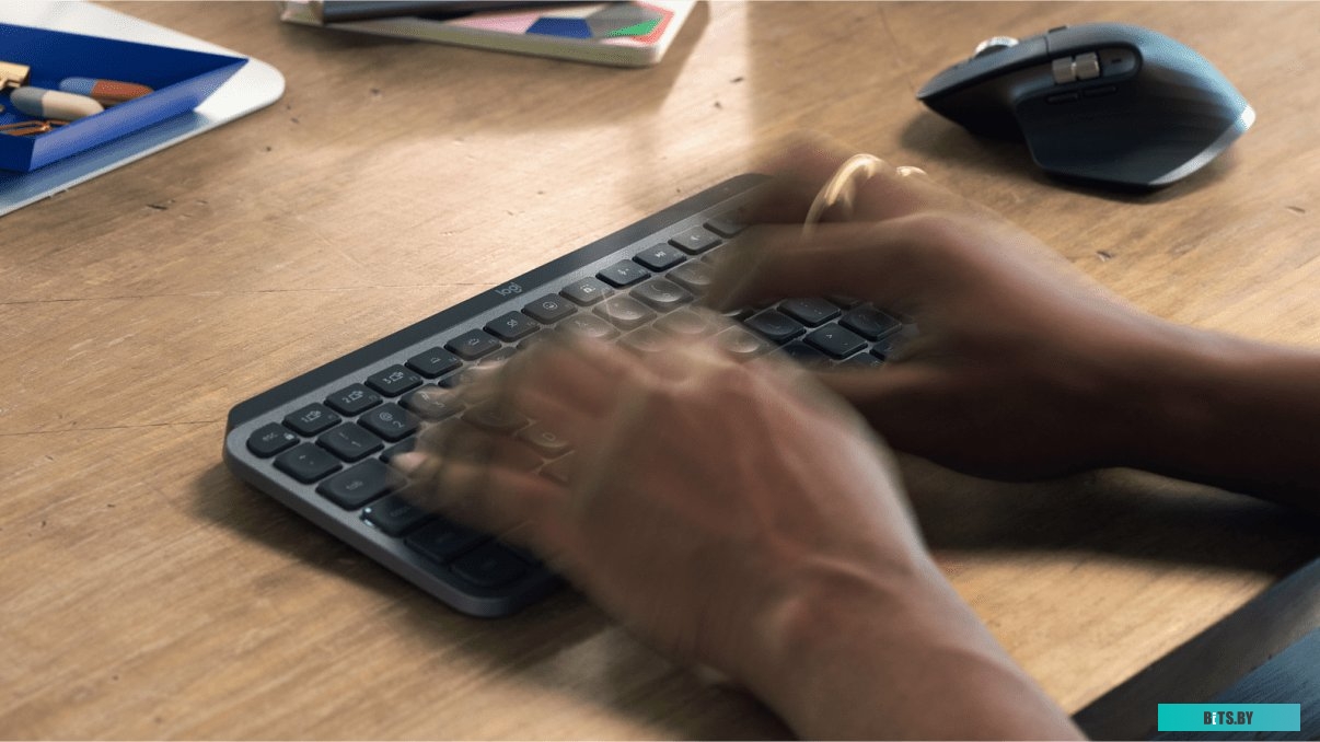 Клавиатура Logitech MX Keys Mini (графит) <920-010501>
