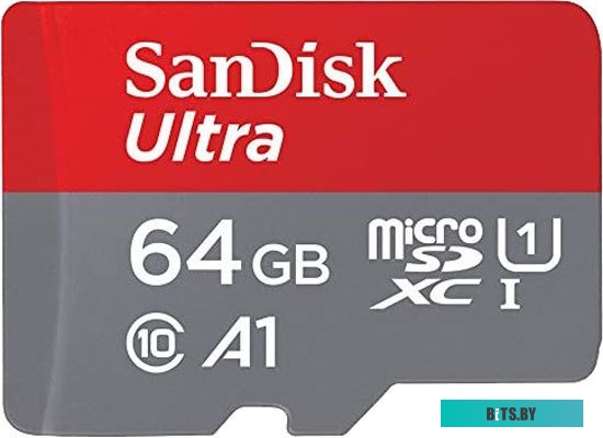 Карта памяти SanDisk Ultra SDSQUAB-064G-GN6MN microSDXC 64GB