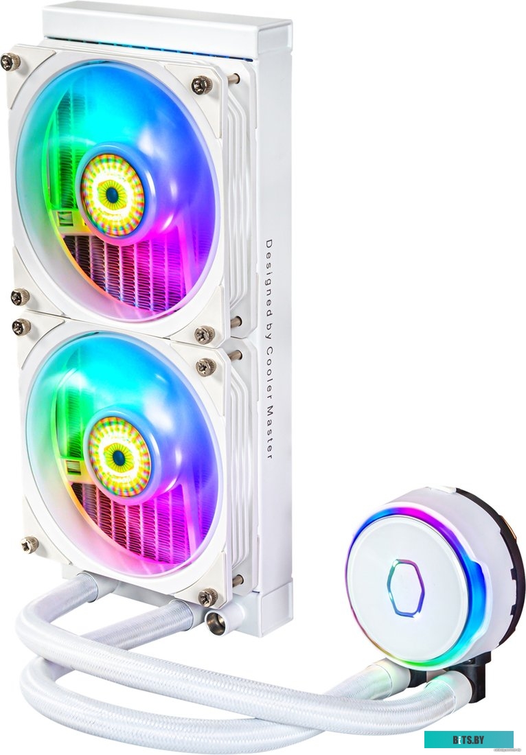 Жидкостный охладитель процессора Cooler Master MasterLiquid PL240 Flux White Edition MLY-D24M-A23PZ-RW