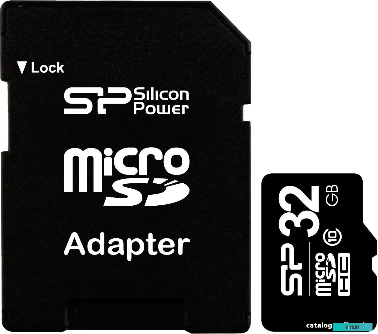 Карта памяти Silicon Power microSDHC (Class 10) 32GB + адаптер (SP032GBSTH010V10-SP) <SP032GBSTH010V10SP>