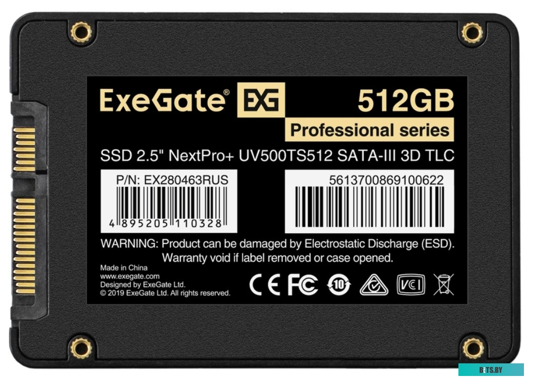 SSD Накопитель ExeGate Next Pro+ 512GB EX280463RUS (SATA)
