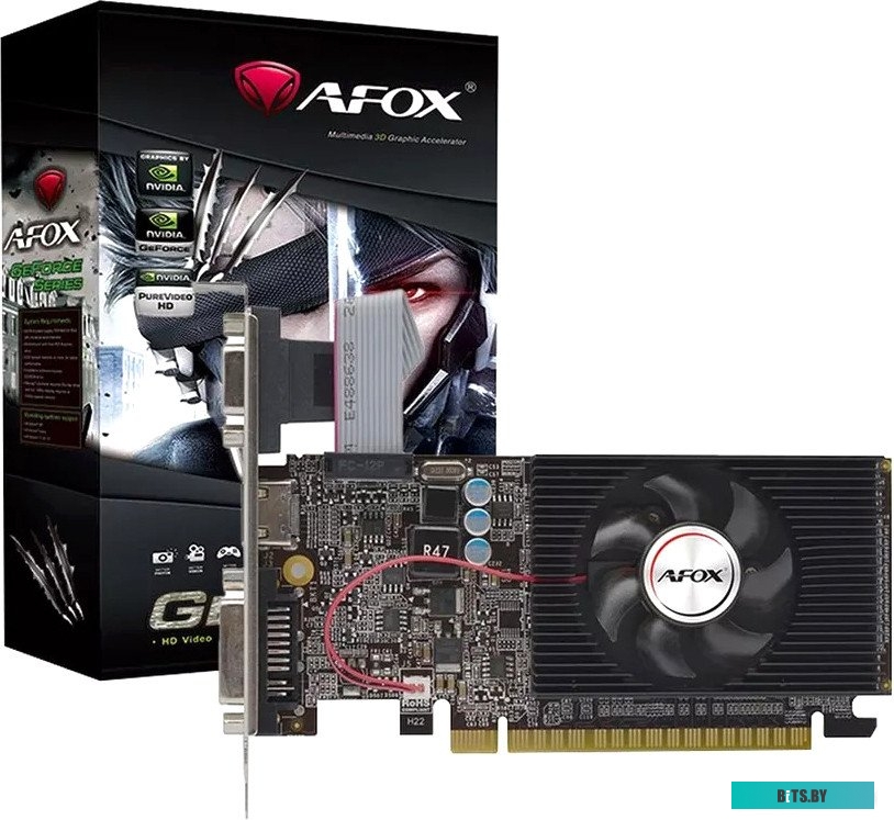 Видеокарта AFox GeForce GT 610 1Gb GDDR3 AF610-1024D3L7-V6
