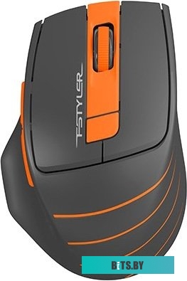 Мышь A4Tech Fstyler FG30 (черный/оранжевый)