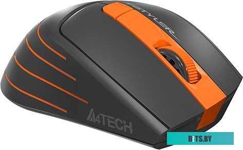 Мышь A4Tech Fstyler FG30 (черный/оранжевый)