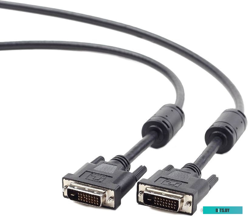 Кабель DVI CC-DVI2-BK-6 Gembird Dual 1.8м black CablExpert