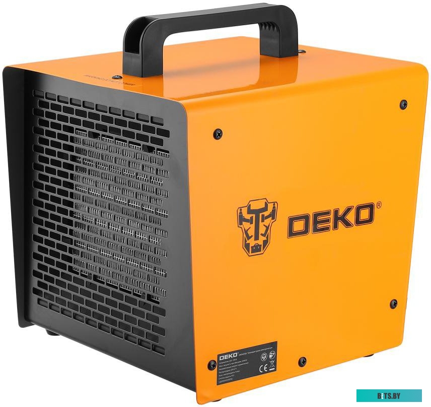 082-1009 Тепловая пушка электрическая Deko DKIH3300 3300Вт желтый/черный