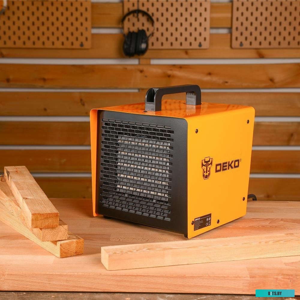 082-1009 Тепловая пушка электрическая Deko DKIH3300 3300Вт желтый/черный