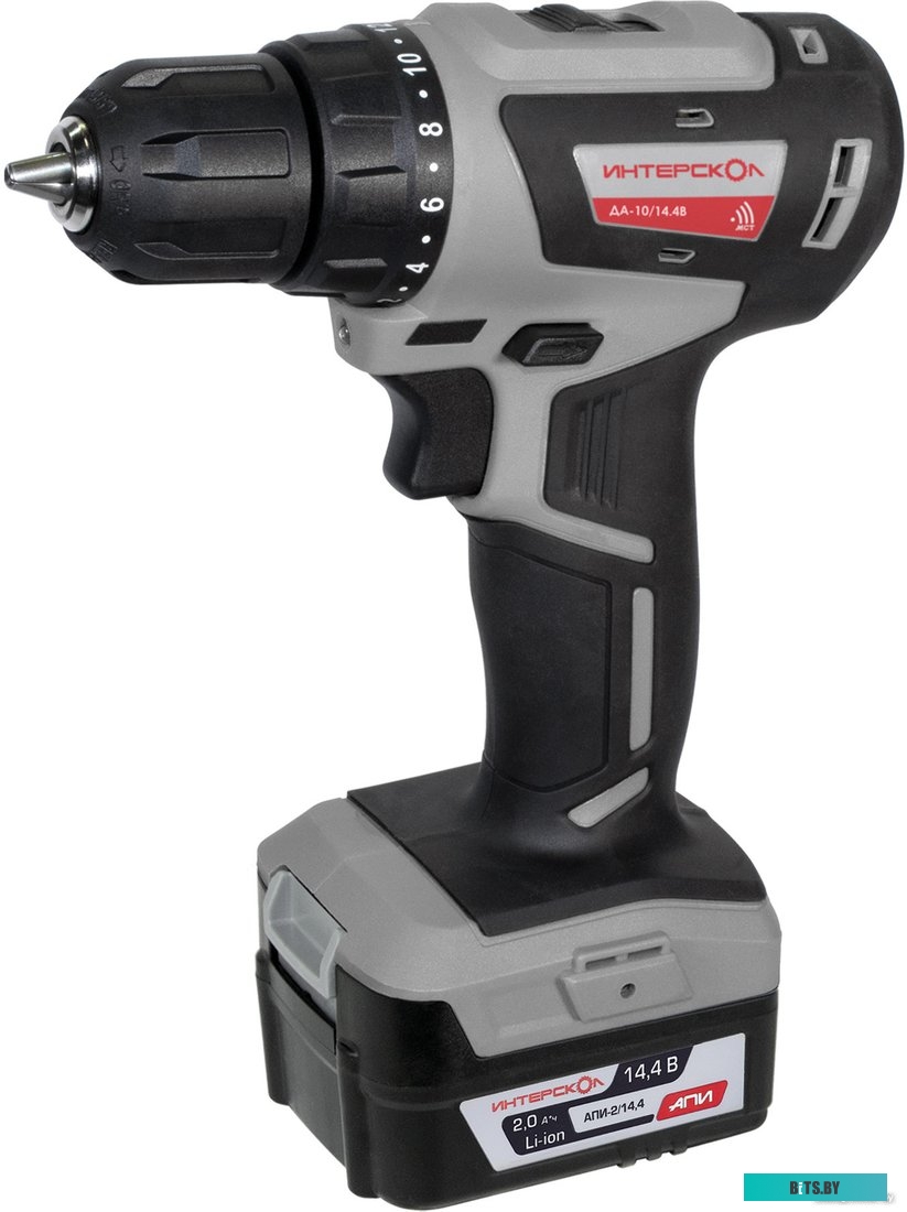 Интерскол МиниМАКС ДА-10/14.4В (с 2-мя АКБ 2 Ач, кейс)