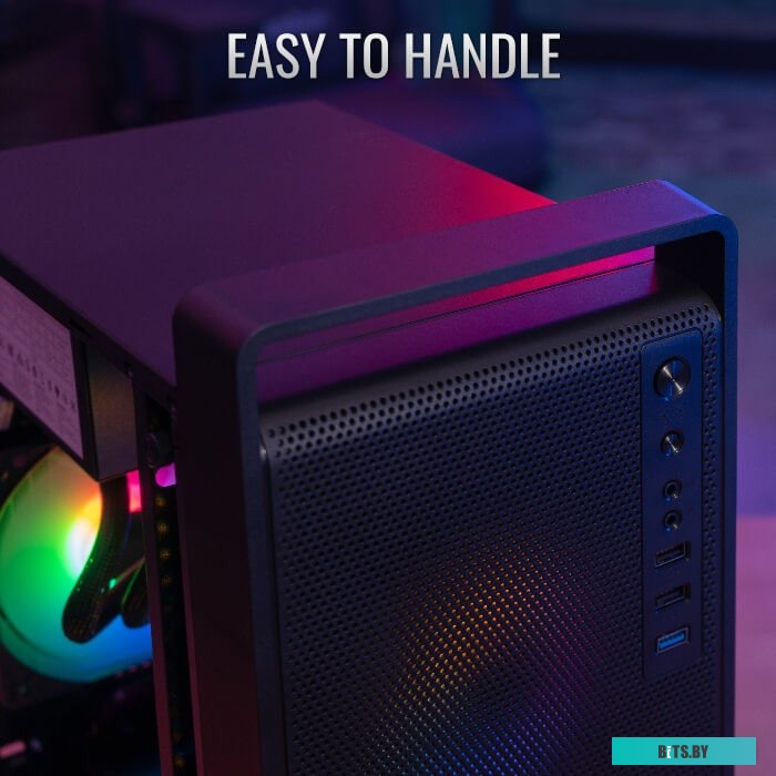 Корпус AeroCool CS-109-S-BK-v1 Black 