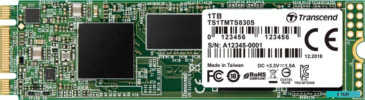 SSD Накопитель Transcend 830S 2TB TS2TMTS830S