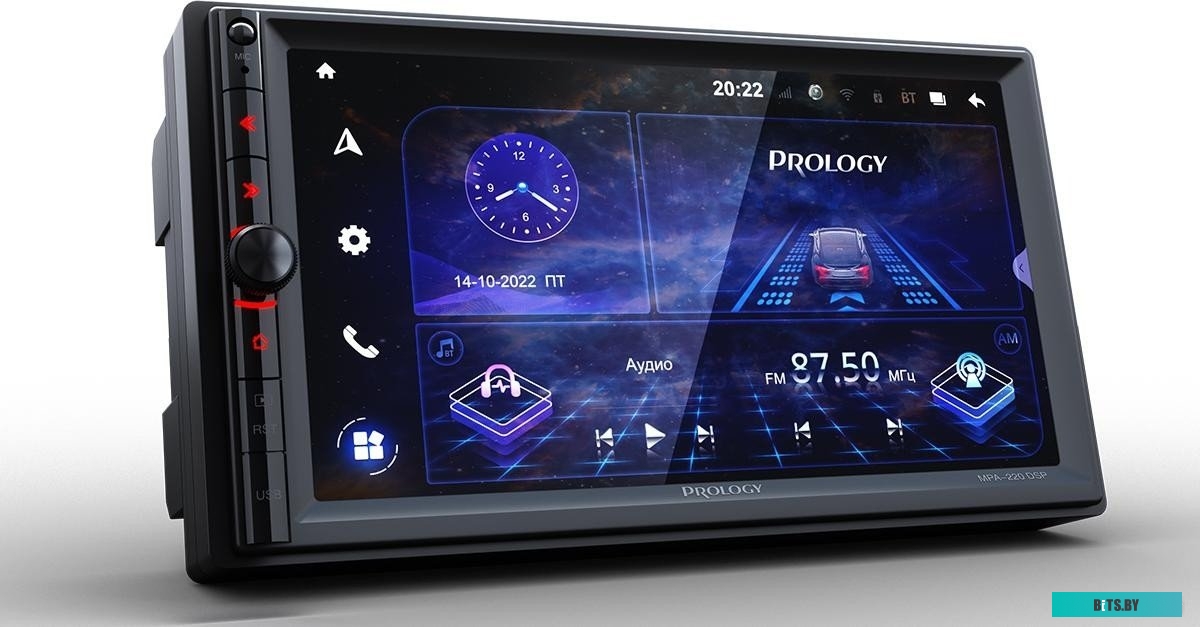 PRMPA220 Автомагнитола Prology MPA-220 DSP 2DIN 4x55Вт v5.1 7" ПДУ RDS (PRMPA220)