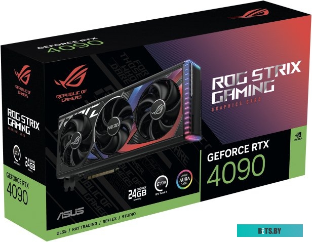 Видеокарта ASUS TUF-RTX4090-O24G-GAMING RTX4090,HDMI*2,DP*3,24G,D6X; 90YV0IE0-M0NA00