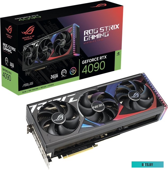 Видеокарта ASUS TUF-RTX4090-O24G-GAMING RTX4090,HDMI*2,DP*3,24G,D6X; 90YV0IE0-M0NA00