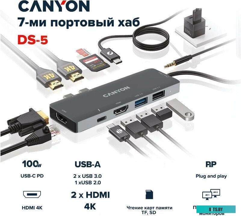 Док-станция Canyon CNS-TDS05B