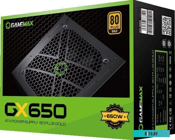 Блок питания GameMax GX-650 Modular GX-650