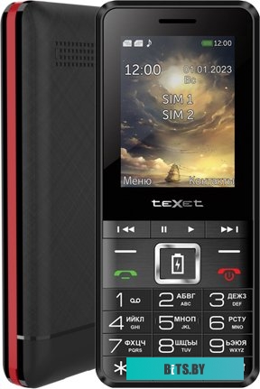 Мобильный телефон TeXet TM-D215 черный
