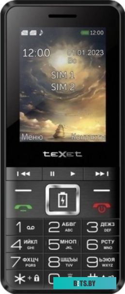 Мобильный телефон TeXet TM-D215 черный