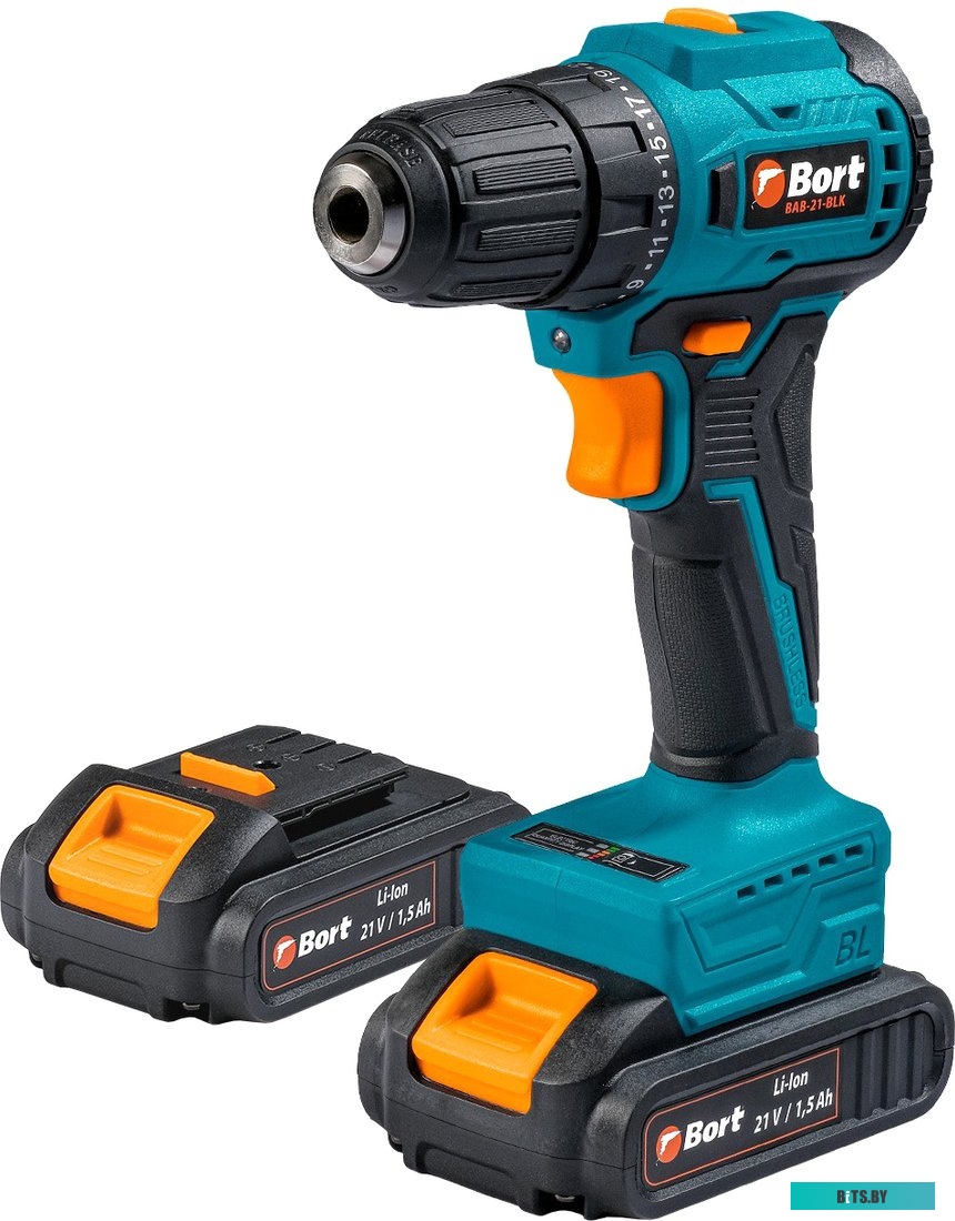 Bort BAB-21-BLK 93413526 (с 2-мя АКБ, кейс)