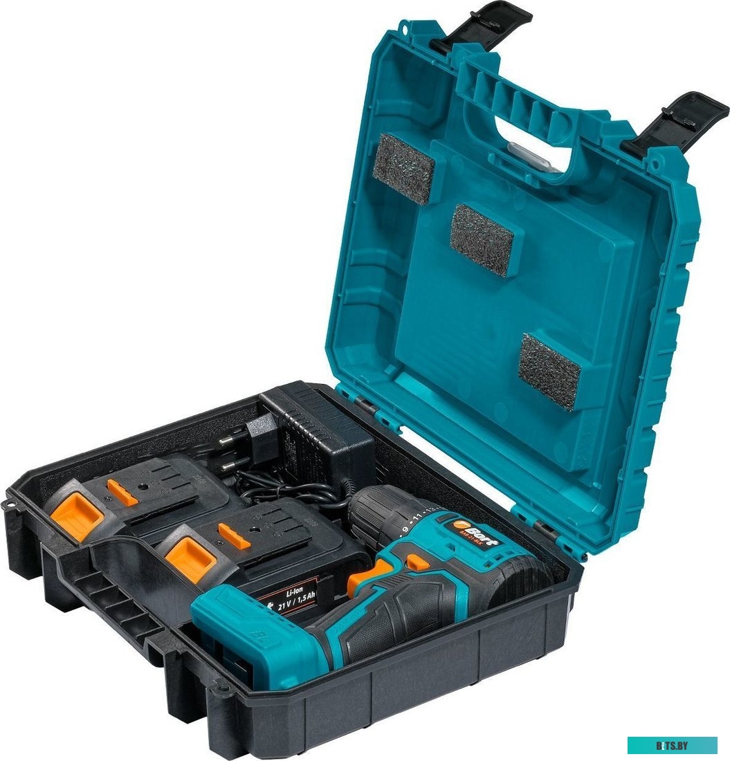 Bort BAB-21-BLK 93413526 (с 2-мя АКБ, кейс)