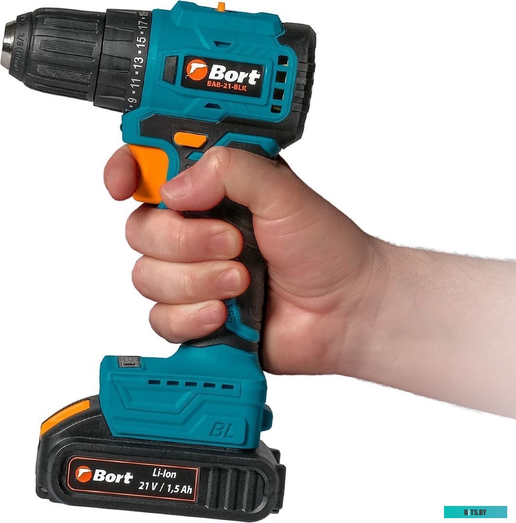 Bort BAB-21-BLK 93413526 (с 2-мя АКБ, кейс)