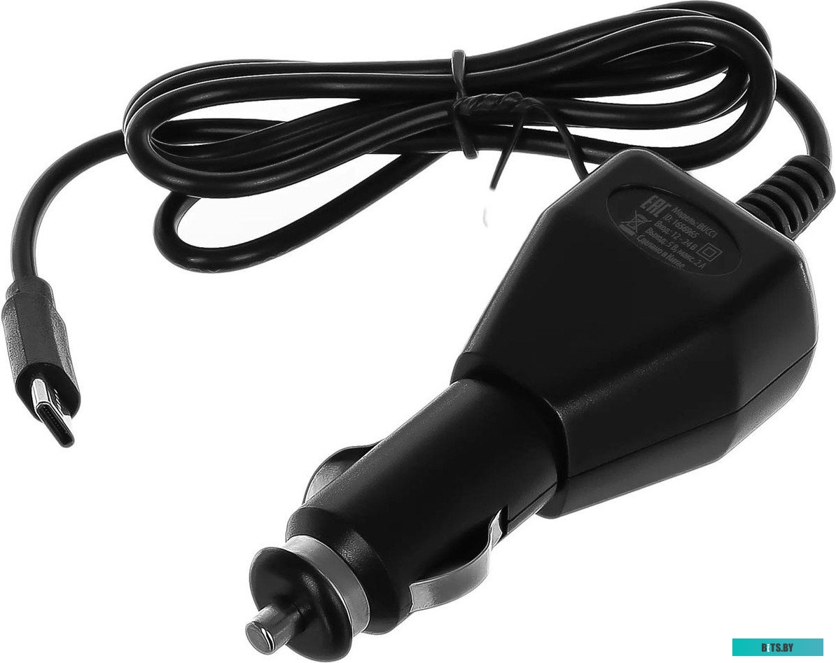 Автомобильное зарядное устройство Buro BUCC1 10W 2A BUCC10S00CBK