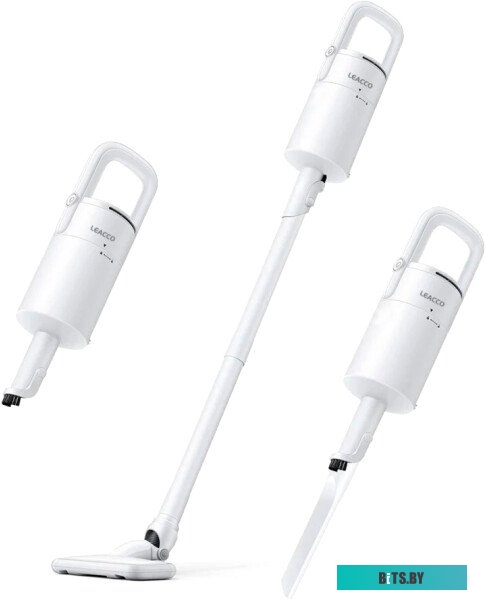 6976261570108, S20 White LEACCO S20 Cordless Vacuum Cleaner (белый)