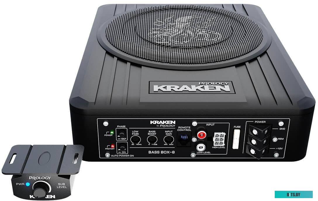 PRKRBBX8 Сабвуфер автомобильный Prology Box-8 100Вт активный (20см/8")