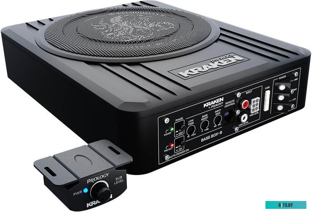 PRKRBBX8 Сабвуфер автомобильный Prology Box-8 100Вт активный (20см/8")
