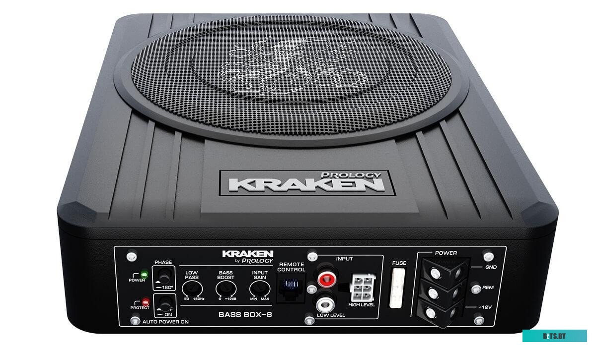 PRKRBBX8 Сабвуфер автомобильный Prology Box-8 100Вт активный (20см/8")