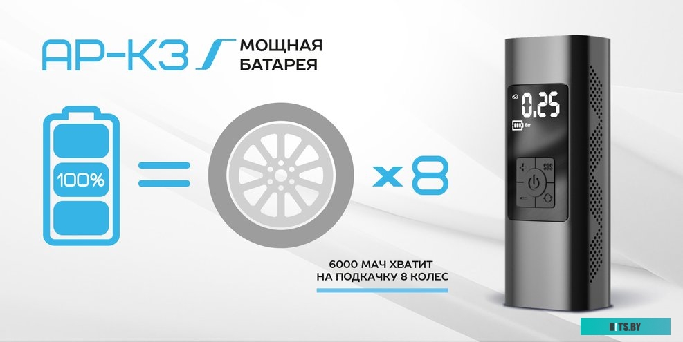 Автомобильный компрессор TrendVision AP-K3