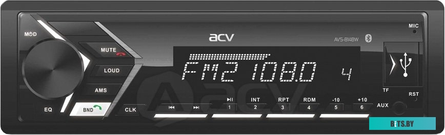 USB-магнитола ACV AVS-814BW