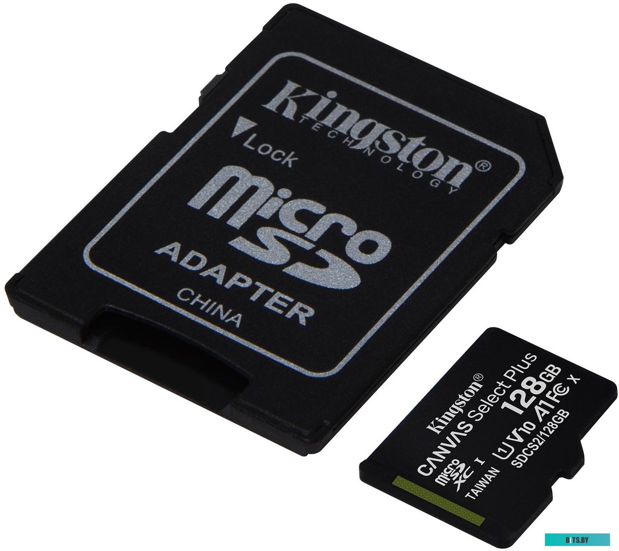 Карта памяти Kingston Canvas Select Plus microSDXC 128GB (с адаптером) <SDCS2/128GB>