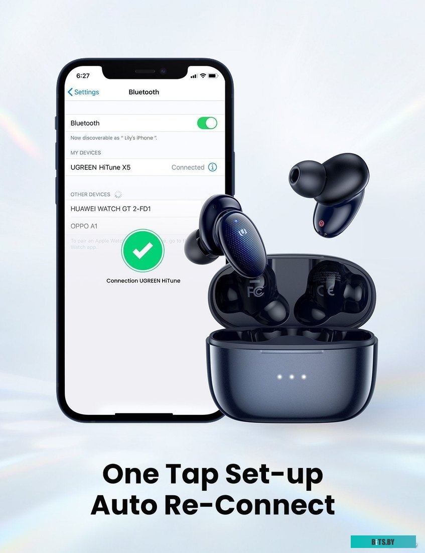 Наушники Ugreen HiTune X5 <50648>