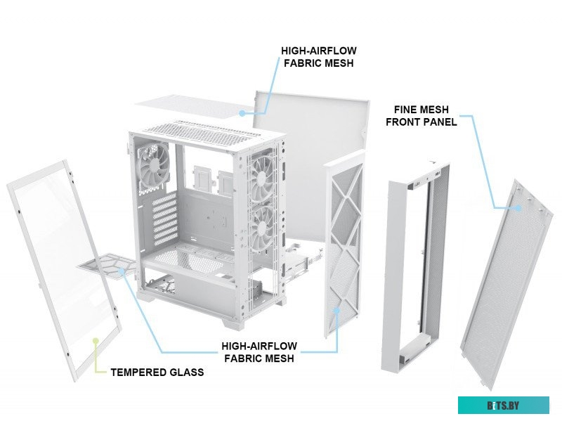 Корпус Montech AIR 1000 Lite MNT-A1000L-W