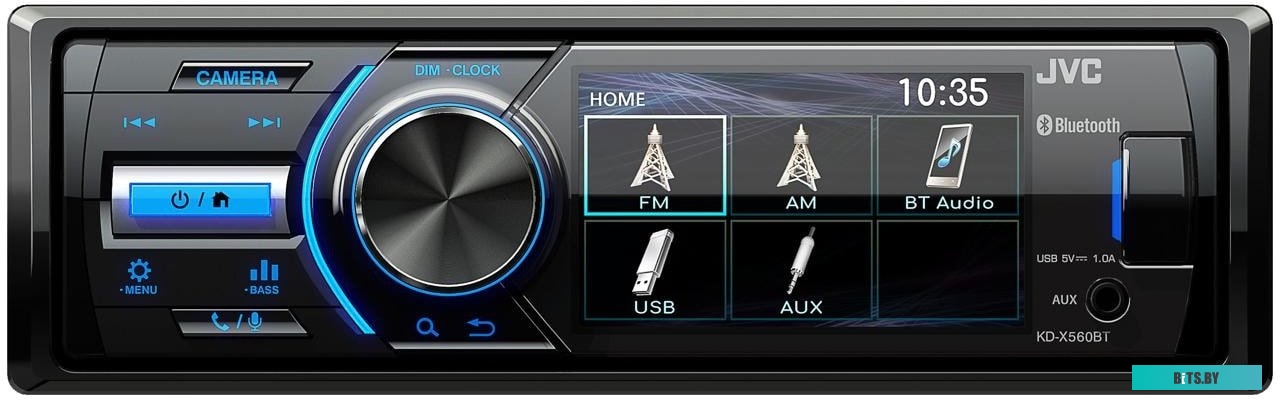 USB-магнитола JVC KD-X560BT
