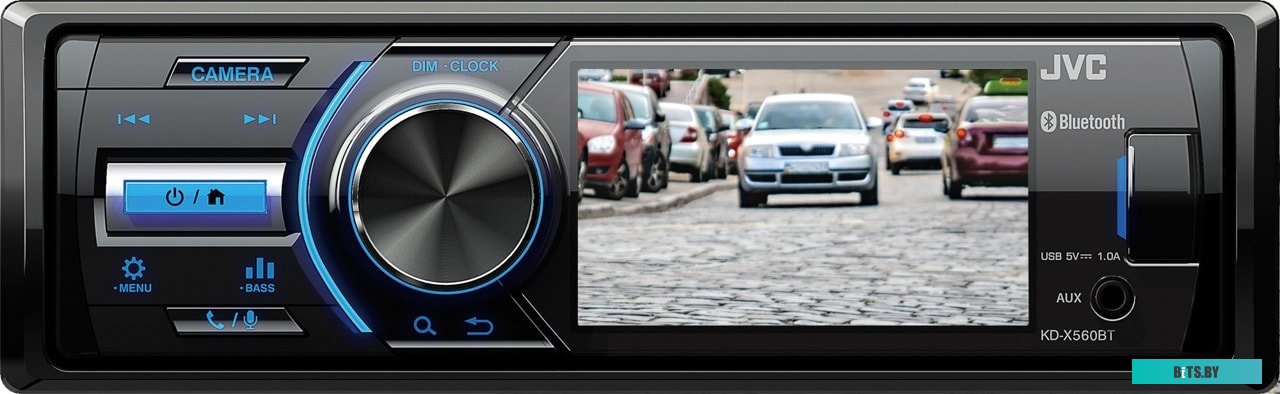 USB-магнитола JVC KD-X560BT