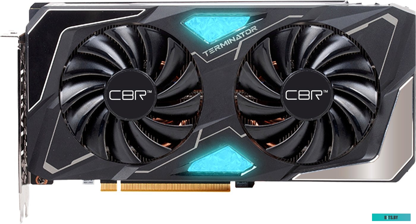 Видеокарта CBR RTX3060 Terminator T1 12Gb GDDR6, 192bit, 1320-1777/15000Mhz, 3*DP+1*HDMI2.1, 170W, Ret