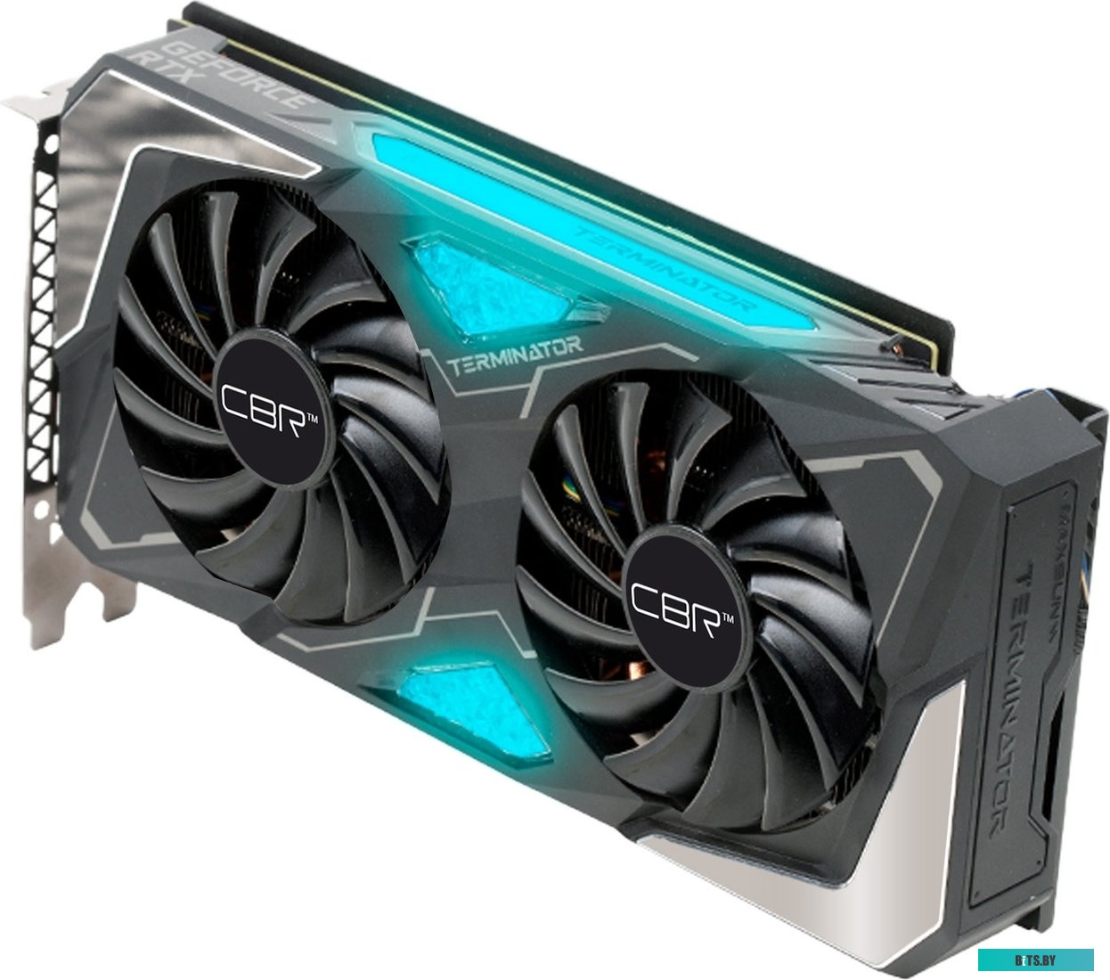 Видеокарта CBR RTX3060 Terminator T1 12Gb GDDR6, 192bit, 1320-1777/15000Mhz, 3*DP+1*HDMI2.1, 170W, Ret