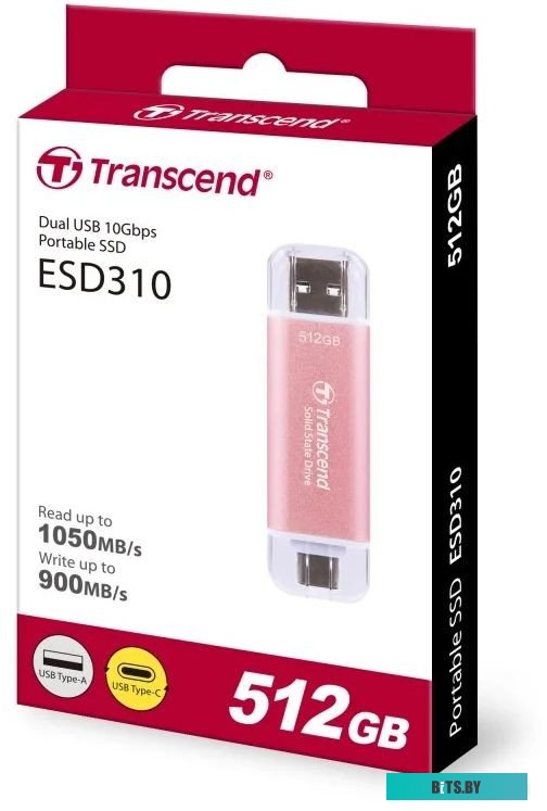 Внешний SSD Transcend ESD310 512GB TS512GESD310P