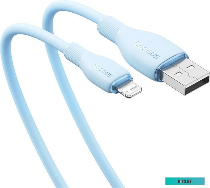 Кабель Baseus Pudding Series USB Type-A - Lightning (2 м, голубой) 