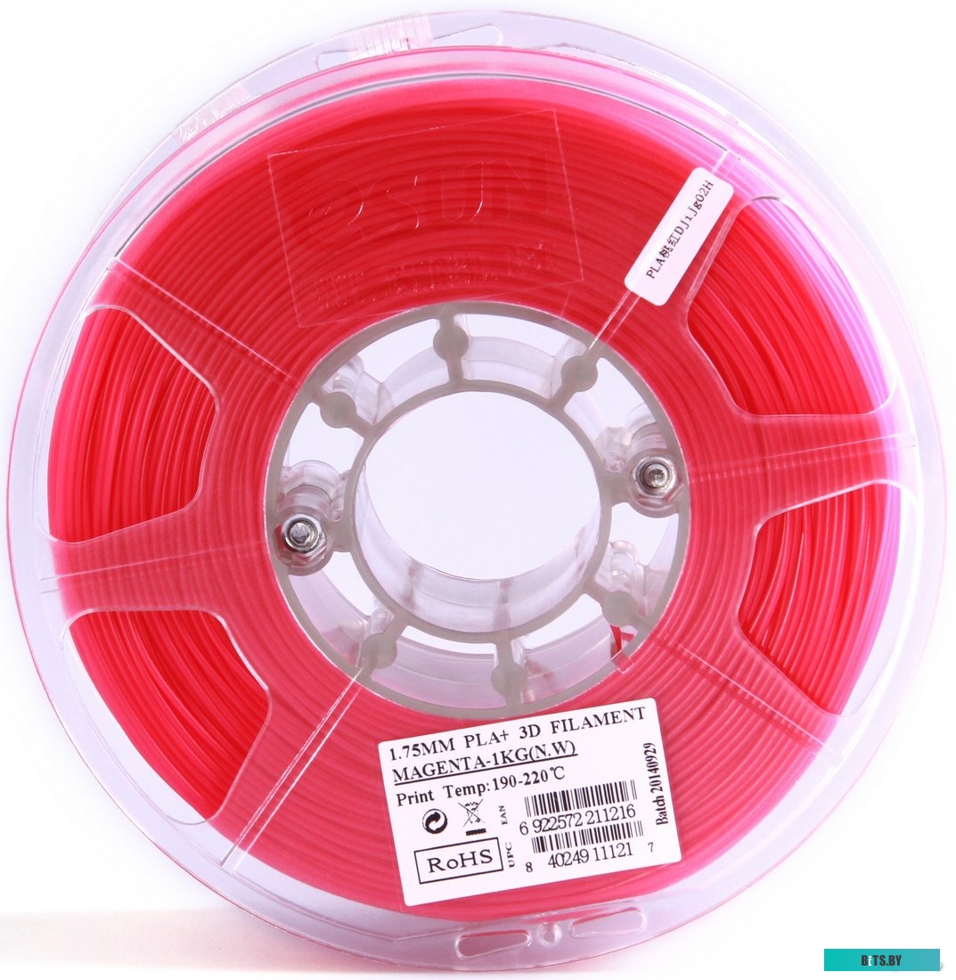 Т0026306 eSUN PLA+ 1.75 мм 1000 г (пурпурный)
