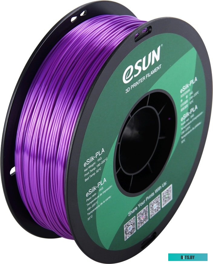 Т0030642 eSUN eSilk PLA 1.75 мм 1000 г (фиолетовый)